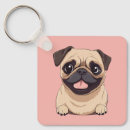 Search for pug key rings Animal