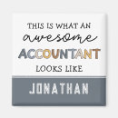 Search for funny office magnets Accountant
