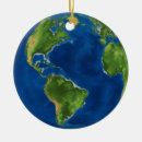 Search for world globe earth christmas tree decorations Blue