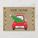 Search for vintage red truck postcards Moving