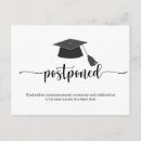 Search for postponement cards Black and white