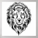 Search for abstract lion art Wildlife