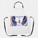 Search for july 4th aprons Red white blue