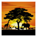 Search for african animals posters Savanna