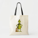 Search for how the grinch stole christmas tote bags Dr seuss book