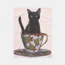 Search for black cat blankets Cute black cats