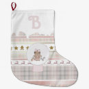 Search for gingerbread christmas stockings Pink