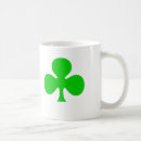 Search for clover coffee mugs Irish