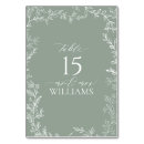 Search for monograms table cards Elegant