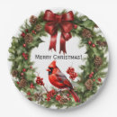 Search for cardinal bird christmas decor Green