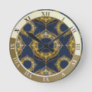 Search for dark navy blue clocks Chic