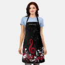 Search for white note aprons Musical notes