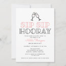 Search for sip sip hooray invitations Modern