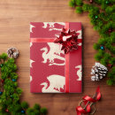 Search for mythology wrapping paper Red