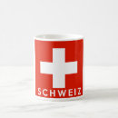 Search for swiss flag coffee mugs Country