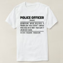 Search for the office tshirts Police officer