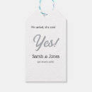 Search for engagement gift tags She said yes