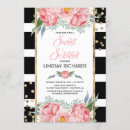 Search for stripes sweet 16 invitations Modern