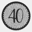 Search for 40th birthday celebration stickers Party