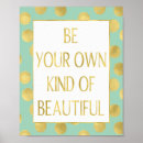 Search for foil gold posters Girly