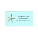 Search for tropical beach return address labels Seashells