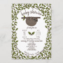 Search for sloth baby shower invitations Leaves