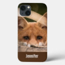 Search for orange fox iphone cases Wildlife