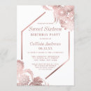 Search for party with flower invitations Elegant