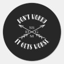 Search for single line stickers Double line space