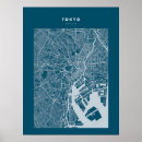 Search for map posters Japan