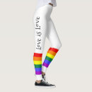 Search for lesbian flag leggings Love is love