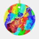 Search for guitar christmas tree decorations Colourful