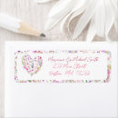 Search for flower girl return address labels Wildflower