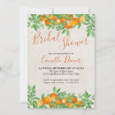 Search for orange bridal shower invitations Elegant