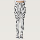 Search for black and white lines leggings Vertical