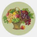 Search for fruit basket stickers Vintage