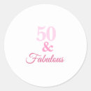 Search for classic birthday stickers Fifty