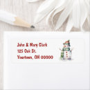 Search for red scarf return address labels White