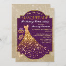 Search for mardi gras ball invitations Gold