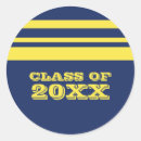 Search for blue striped stickers Simple