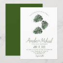 Search for green friendly invitations Minimalist