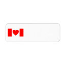 Search for canadian flag return address labels Patriotic