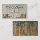 Search for birch tree business cards Landscaper