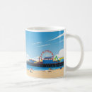 Search for santa monica pier mugs Beach