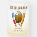 Search for ice cream birthday banners Popsicle