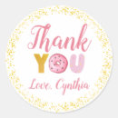 Search for thank you doughnut stickers Birthday