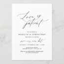 Search for love is patient invitations Save our new date