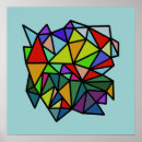 Search for geometric triangles posters Shapes
