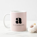 Search for pastel blush pink mugs Feminine girly