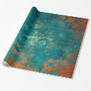Search for patina wrapping paper Teal